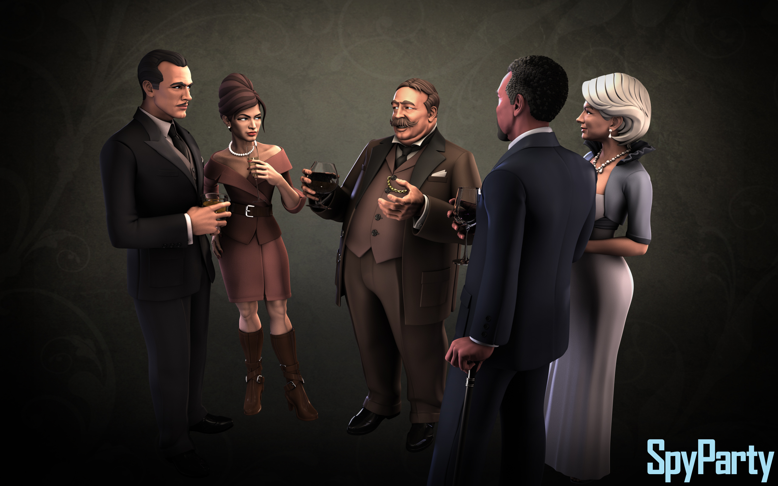spyparty list of characters